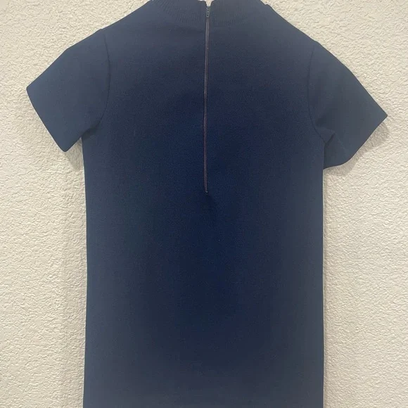 Vintage 60’s Lacoste Mini Dress/tennis Dress Vintage Size 10 - Picture 2 of 6